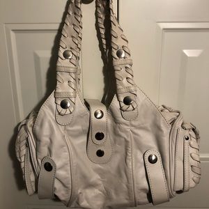Chloé Silverado white handbag